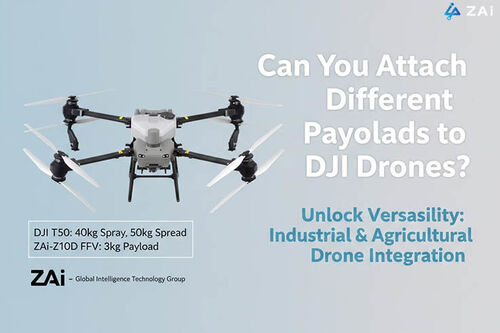 সম্পর্কে সর্বশেষ কোম্পানি খবর আপনি কি ডিজেআই ড্রোনের সাথে ভিন্ন ধরনের লোড সংযুক্ত করতে পারেন?