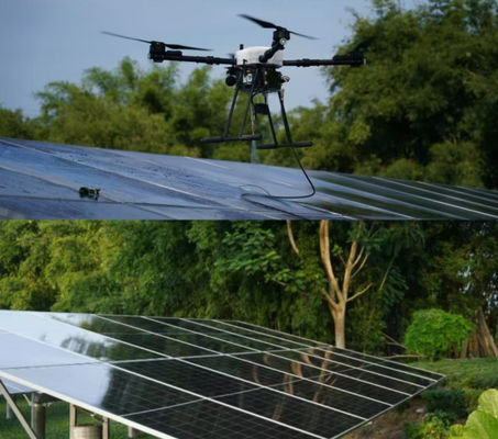 ভালো দাম ZAi-MX15 সৌর প্যানেল উচ্চ ভোল্টেজ পরিষ্কার ড্রোন উচ্চ বিল্ডিং প্রাচীর উইন্ডো পরিষ্কার সমাধান অনলাইন